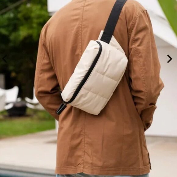 Calpak Luka Belt Bag in Oatmeal- NWT - Picture 3 of 10